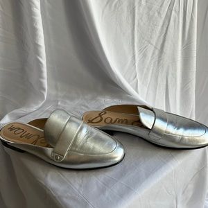 Sam Edelman silver flats